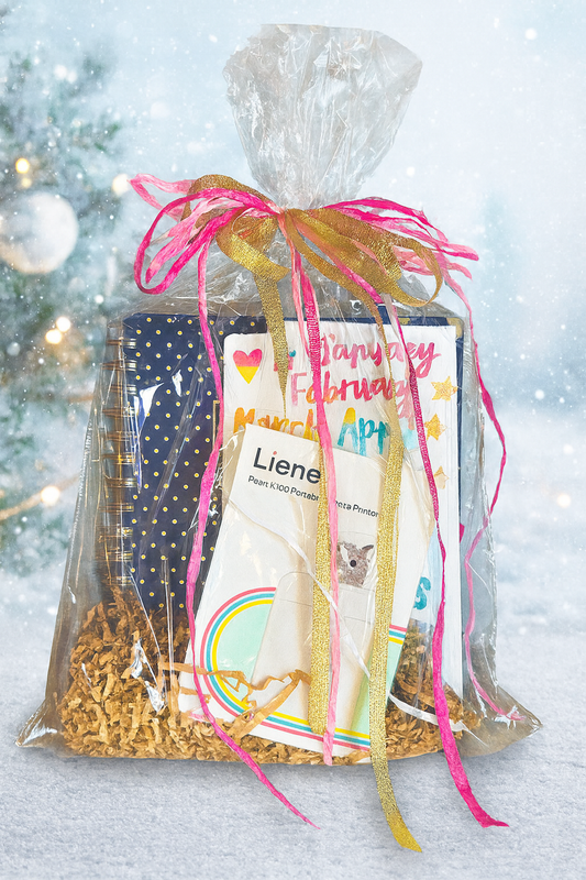 Captured Memories Planner and Liene Pearl Printer Gift Set