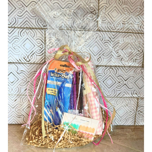 Stationery Gift Set for Teachers: Pencil Case, Markers & Tabs